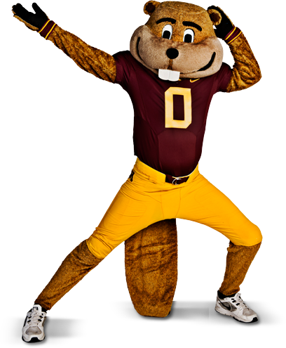 Goldy Gopher and the Band. 